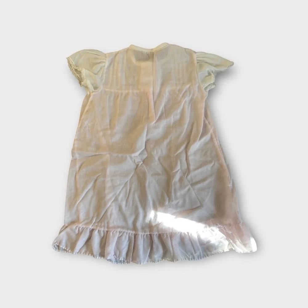Vintage‎ Baby Toddler Girls Nightgowns Lot of 4, Lace, Floral, Cottagecore
